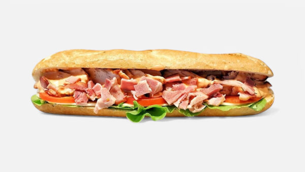 Chicken, Cheese & Bacon Roll