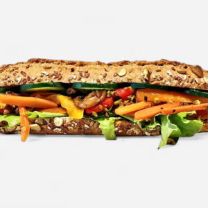 Hummus & Vegetables Roll