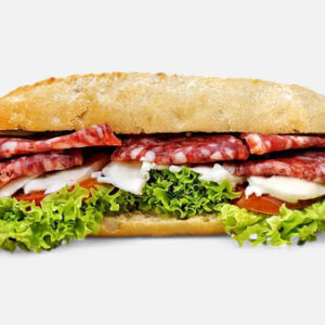 SALAMI MILANO & MOZZARELLA BREAD